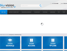 Tablet Screenshot of blu-vision.pl